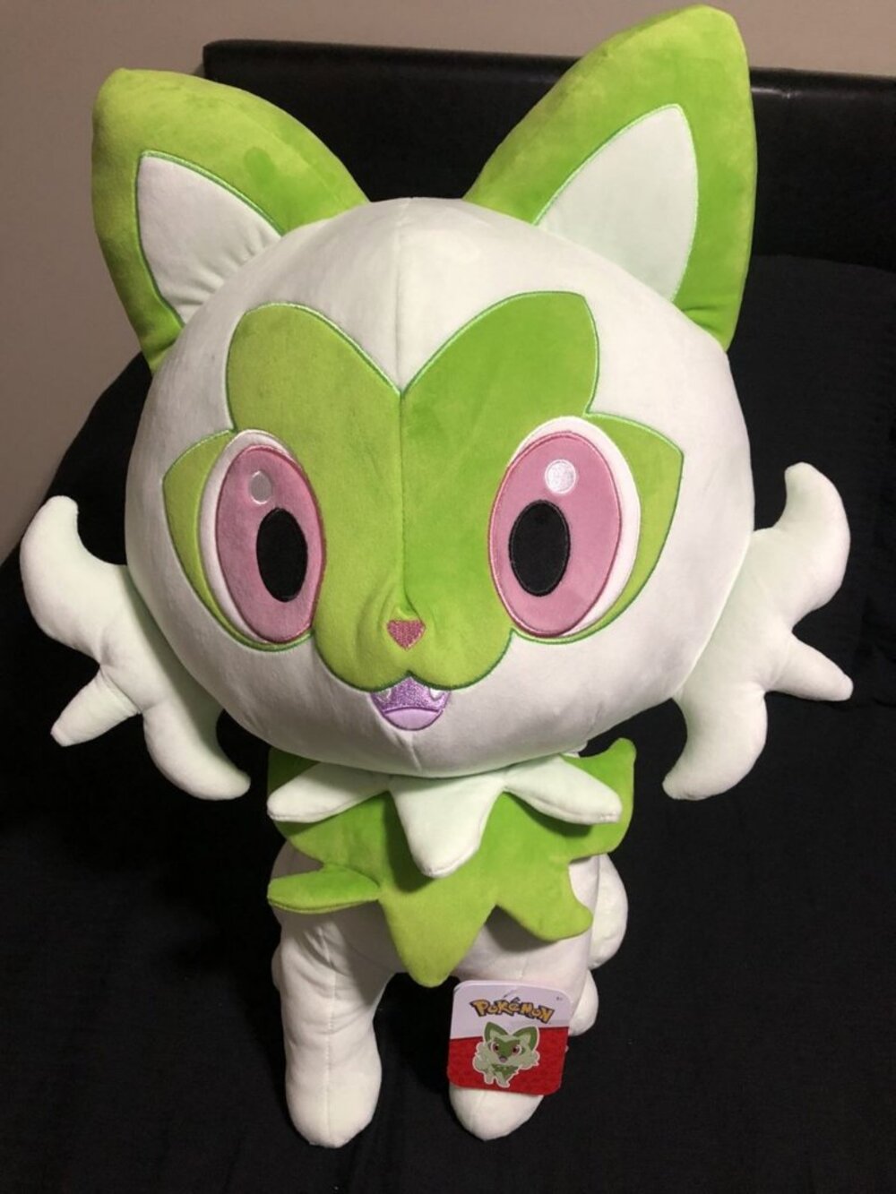 Pokémon 24” Plush Jumbo Sprigatito Cat Licensed Super Soft Limited Edition NWT